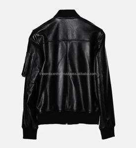 Chaqueta de cuero suave ajustable para hombre, recién llegado, ropa de moda con mangas largas, último estilo para la venta de invierno, chaqueta para hombre - Product Image 4