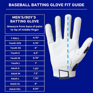 Custom New Arrival Leather <b>Baseball</b> Batting Gloves Custom Size Durable Goatskin Leather Gloves for Young Adult <b>Baseball</b> Gloves - Product Image 6
