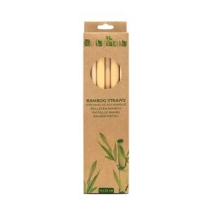Wholesale Disposable Eco-friendly Biodegradable Reusable <b>Bamboo</b> <b>Straws</b> 200mm Length 6mm Inner Diameter Vietnam Made EXPAD - Product Image 5