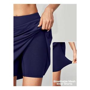 Women's Athletic Golf Skorts Lightweight Skirt Pleated with Pockets for <b>Running</b> Tennis Workout - Product Image 2