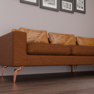 Patas Modernas de Aluminio para Muebles, 8 Pulgadas, Patas de Repuesto Resistentes para Sofá, Gabinete, Embalaje para Envío, Decoración para Sala de Estar y Dormitorio - Product Image 1