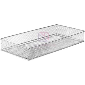 Wholesale OEM Stainless Steel <b>Mesh</b> Tray with Lid Surgical Instrument Autoclave Sterilization <b>Basket</b> Durable Reusable - Product Image 3