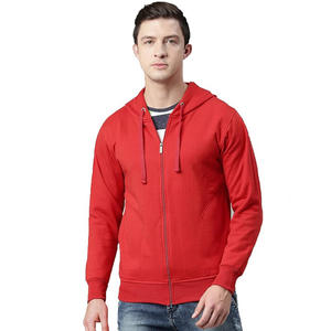 Sweat à capuche zippé pour homme de qualité supérieure, 100% coton, hiver, impression personnalisée OEM/ODM, MOQ, livraison rapide, service mondial - Product Image 1