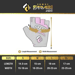 Guantes de Entrenamiento Deportivos Farabi de Verano, de Cuero, de Alta Calidad, para Levantamiento de Pesas, Ciclismo, Unisex, de Medio Dedo - Product Image 6
