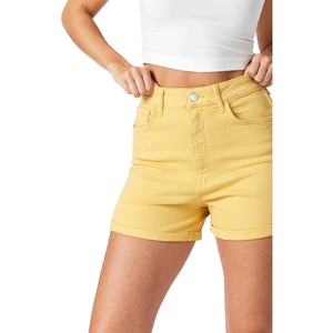 Women's Vintage Summer Denim <b>Shorts</b> Custom Fashion Skinny Fit High Waist <b>Plaid</b> Pattern Quick Dry Custom Brand - Product Image 3