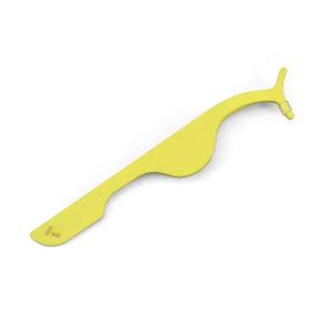 Pince à épiler applicateur de cils en acier inoxydable japonais durable or mat Logo personnalisé - Product Image 1