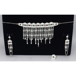 Martasha diseñador islámico Ramadán especial chapado en oro UAE joyería especial Dubai joyería collar pendiente conjunto Joyería Árabe - Product Image 6