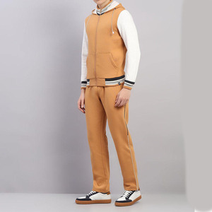 Survêtements multi-panneaux en molleton 100 % coton, à manches longues et fermeture éclair, disponibles dans toutes les couleurs - Product Image 5