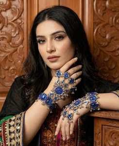 OEM Service Personalized Vintage Wedding Afghan Hand Jewelry <b>Sets</b> with Earrings Price for Women's - Product Image 3