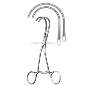 High Quality A-1 VERITAS Ligature Clamp Cardiovascular Atrauma Forceps Stainless Steel Surgical Instruments | needle holder - Product Image 1