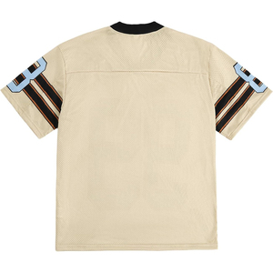 Camiseta de Fútbol Personalizada con Malla, Cuello en V, Manga Corta, Número 99, Estampado Tackle Twill, Transpirable, para Hombre Adulto - Product Image 2