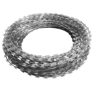 BTO-22 filo da rasoio tagliato a fisarmonica NATO in acciaio zincato 196.9 ''equipaggiamento protettivo - Product Image 3