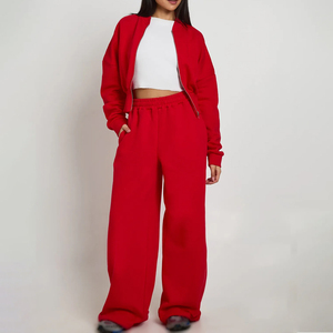 Fabricante de chándales personalizados para mujer, chándal de poliéster, ropa deportiva de marca privada para mujer, MOQ bajo, comprador global - Product Image 3