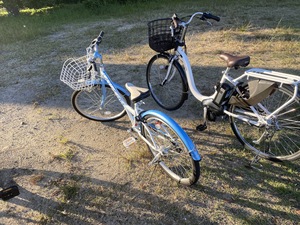 Vélo d'occasion pour femme avec cadre en acier, jantes en alliage d'aluminium, freins à disque, 12 vitesses, roues de 26 pouces - Fabriqué au Japon, prix réduit, vente promotionnelle - Product Image 2