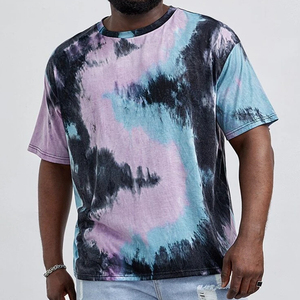 T-shirt Homme en Coton Délavé à l'Acide, Imprimé Personnalisé, Style Streetwear Hip Hop Vintage, Coupe Oversize, Fournisseur de T-shirts Tendance - Product Image 2