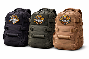 Mochila Táctica Personalizada con Parche de PVC |   Mochila con Parche de Velcro y Parches de Goma con Logotipo Personalizado - Product Image 2