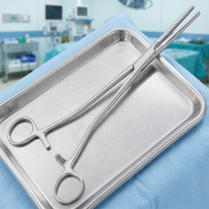 Pinzas Hemostáticas, Instrumento Quirúrgico para Procedimientos de Histerectomía, Certificación CE ISO13485 Clase I, Manual - Product Image 3