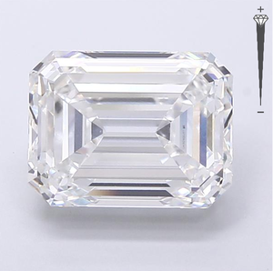 Diamante Cultivado en Laboratorio con Certificación IGI, Corte Esmeralda de 5.03 CT, Color D, Claridad VVS1, Gemas Reales para Joyería, Origen Gujarat - Product Image 1