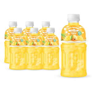 Bebida de Jugo de Lichi 100% con Nata de Coco, 320ml, Botella PET, Marca NAWON, Hecho en Vietnam, Bajo MOQ, OEM - Product Image 3