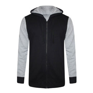 Vente flash : Survêtement d'hiver pour homme, coupe classique, 100% coton, respirant, fermeture éclair, vêtements de jogging confortables - Product Image 2