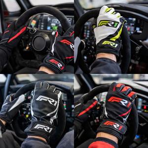 ถุงมือซิมเรซซิ่งแบบสั้น OEM ถุงมือซิมเรซซิ่งนิ้วสั้น กันลื่น ระบายอากาศ ขายส่ง - Product Image 3