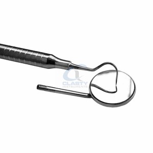 กระจกตรวจฟันสแตนเลสแบบมืออาชีพ MEDISTAR MIC-DMM-01 รุ่น CE Certified Class I พร้อมเบาะรองแบบดีลักซ์ - Product Image 3