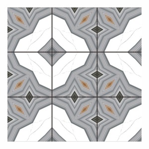 Carreaux de sol en céramique classiques 400x400 mm, haute résistance, finition antidérapante pour salle de bain, cuisine, balcon et sols intérieurs - Product Image 1