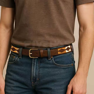 Cinturón de Cuero Polo 2026, Cinturón de Cuero Polo de Aspecto Elegante para Hombre, para Atuendos Formales y Uso Diario - Product Image 3