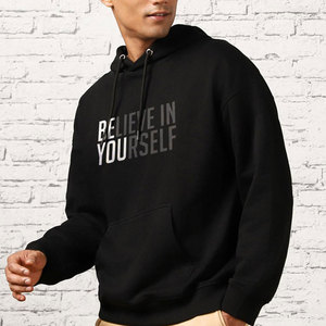 Nueva Llegada: Sudaderas con Capucha Extra Grandes para Hombre, 100% Algodón, Color Sólido, Invierno, Alta Calidad - Product Image 5