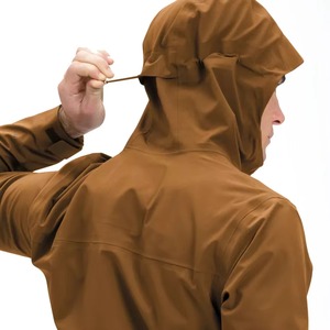 Chaqueta Impermeable de Alta Visibilidad para Hombre, Chaqueta de Seguridad Ligera con Capucha Reflectante para Adultos - Product Image 4