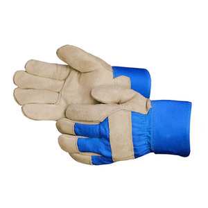 ถุงมือหนังวัวแบบแยกส่วนสำหรับงานอุตสาหกรรม ป้องกันภัยส่วนบุคคล ถุงมือช่างชาวแคนาดา ทนต่อการเสียดสี - Product Image 2