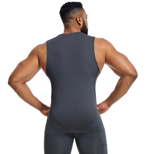 Chaleco Deportivo Transpirable para Hombre, Ropa de Fitness Ajustada, Camiseta sin Mangas de Secado Rápido para Entrenamiento y Running - Product Image 3