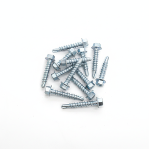 Tornillos Autoperforantes con Cabeza Hexagonal, Acero al Carbono Zincado, Clase 4.8 6.8 PDC, Rosca Gruesa en Pulgadas, Normas DIN/ANSI - Product Image 1