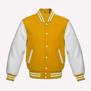 Vestes universelles d'hiver élégantes en gros, style streetwear américain, personnalisées, avec col montant et logo frontal - Product Image 1