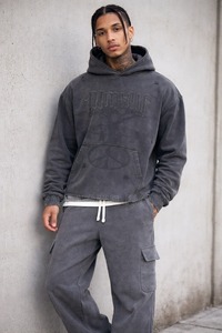 Men Acid Wash Tracksuit Wholesale Breathable Long Sleeve Sportswear Outdoor Activity Tracksuits Available for Men Tracksuit - Product Image 2