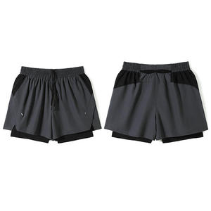 Pantalones Cortos de Verano para Hombre, Casuales, Deportivos, de Chándal, Ajustados, para Gimnasio, Estilo Urbano - Product Image 1