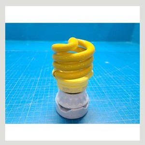 Feit 48918ไฟฟ้า48918Y เกลียวสีเหลือง CFL 18W ใช้เป็นชิ้นส่วนอุปกรณ์เซมิคอนดักเตอร์แบบดั้งเดิม - Product Image 5