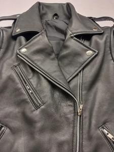 Chaleco Formal de Cuero Genuino de Doble Botonadura Premium con Lujo Vintage y Toque Moderno, Diseño de Logotipo Personalizado Aceptado, Forro de Piel - Product Image 5