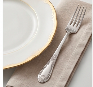 Ensemble de fourchettes en acier inoxydable de qualité supérieure, élégantes, pour la maison, les restaurants, les hôtels et les événements - Product Image 5