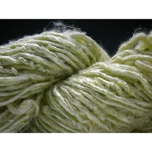 Fil fantaisie en viscose banane LSBY 019, fibre teinte à la main pour le tricot, le crochet, le tissage et les chaussettes - Product Image 1