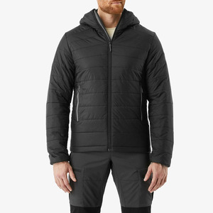 Chaqueta Acolchada Personalizada para Hombre, Elegante, Corte Ajustado, Cuello Alto, Transpirable, de Lona Revestida - Product Image 6