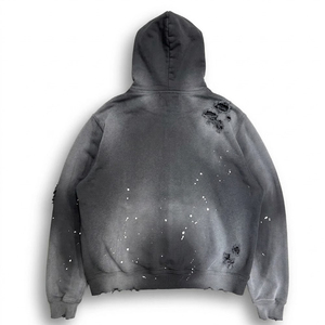 Sudaderas con Capucha para Hombre, Lisas, sin Estampado, con Efecto Desgastado por el Sol, Hechas a Medida, de Primera Calidad, Nuevo Diseño, 100% Algodón - Product Image 4