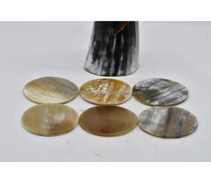 ชุดจานรองแก้วทำมือจากเขาควาย เป็นมิตรกับสิ่งแวดล้อม - Product Image 3