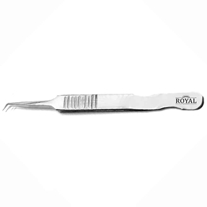 Ultra-Slim Slanted Tip Stainless Steel Eyebrow Tweezers Effortless Precise Hair <b>Removal</b> with <b>Pointed</b> Tip - Product Image 3