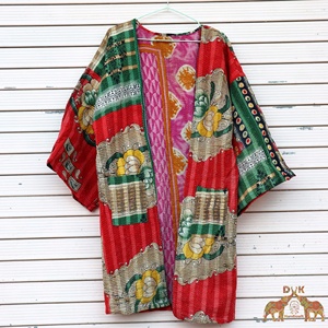 Nouvelle veste d'hiver vintage à motif floral kantha, kimono de style bohème, manteau kantha vintage, Offre Spéciale - Product Image 3