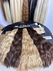 Nasa Hair Wholesale Extensiones de cabello a granel 100% Cabello virgen vietnamita 1 paquete 100 gramos Super Double Drawn 24 pulgadas Todos los colores - Product Image 6