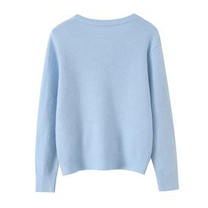 3 Colorway Sorority V-neck Button Knitted Breathable 100% Cashmere Long Sleeve Winter Casual Fashion <b>Cardigan</b> Sweaters <b>for</b> <b>Men</b> - Product Image 4