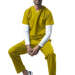 Couleur et logo personnalisés combinaison de gommage médical meilleure vente combinaison de gommage médical 100% coton combinaison de gommage médical - Product Image 4