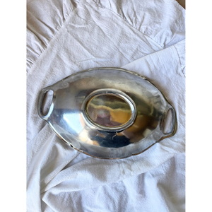 Plated Metal Decorative Serving Tray Platter for Hotel Wedding Catering Tableware Bulk Supplier Manufacturer India Export Supply - Product Image 6