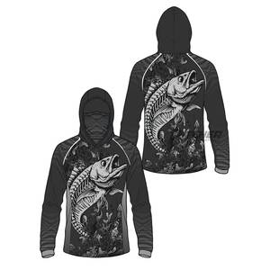 Camiseta con Capucha y Manga Larga, Spandex/Poliéster, Impermeable, Protección UV 50+, Secado Rápido, Proveedor y Fabricante de Ropa para Exteriores - Product Image 2